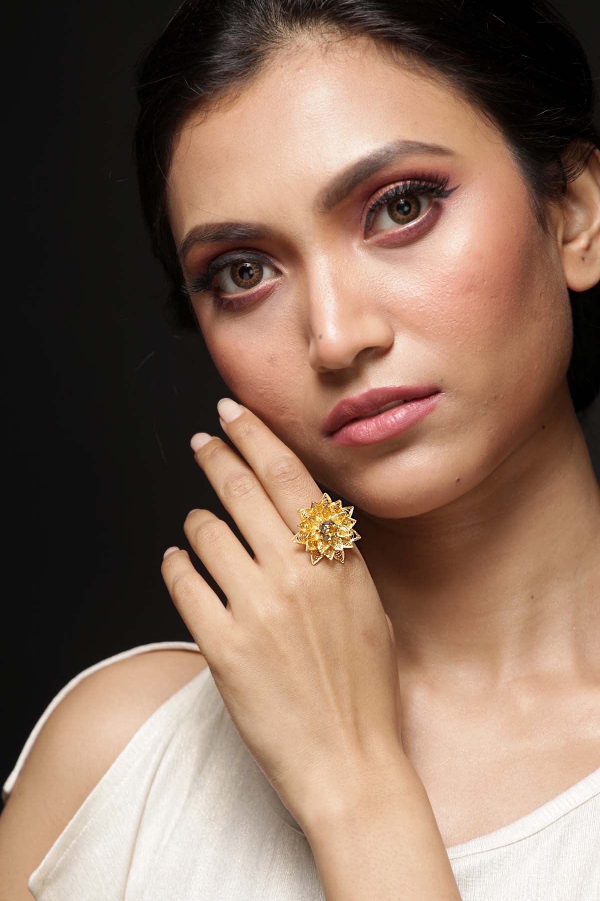 Buy Lotus Filigree Ring Online